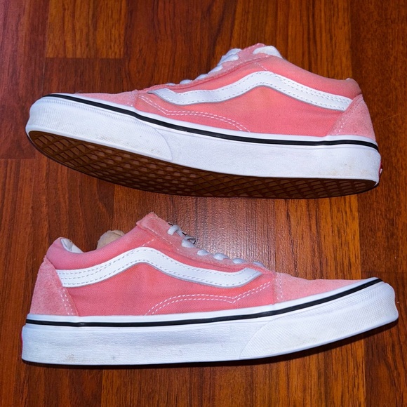 Vans Old Skool Pink Suede Women’s Shoes Size 6 - Picture 4 of 10